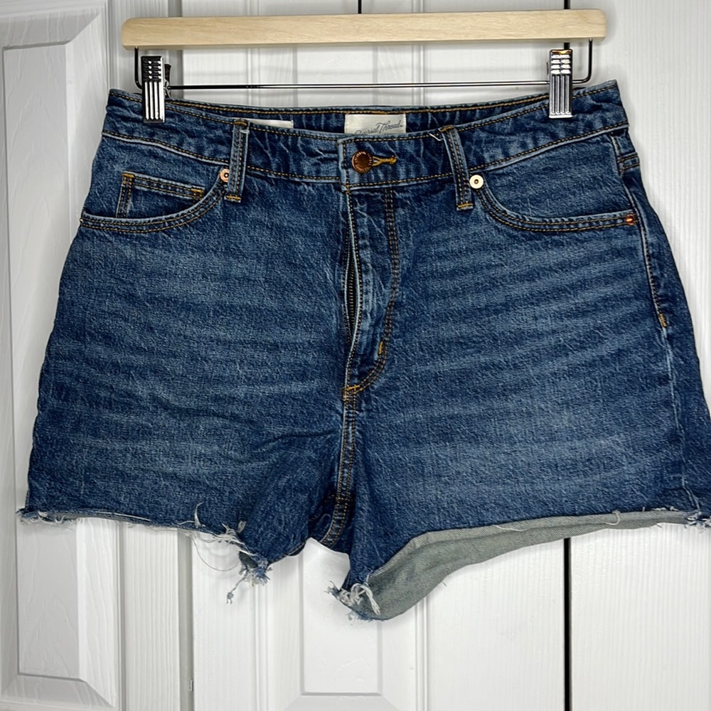 Universal Thread (Target) Medium Wash High-Waisted Denim Shorts